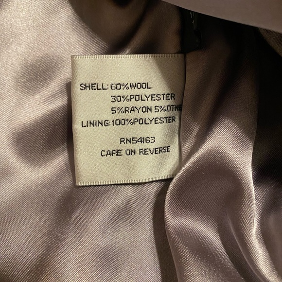 Keneth Cole grey military style coat - Picture 9 of 9